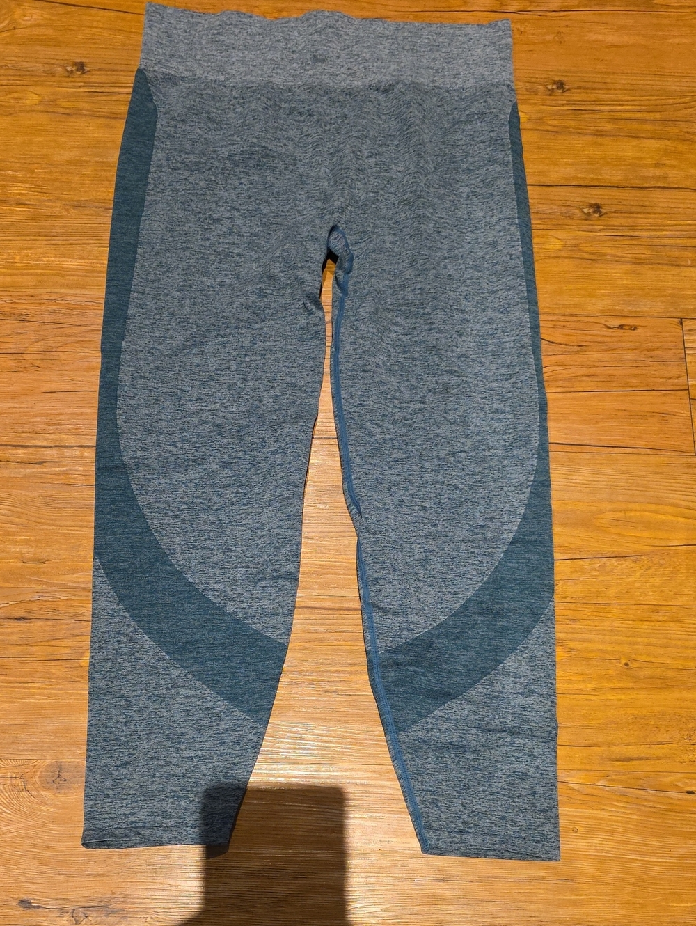 Avia Shades Of Green Seamless Athletic Leggings